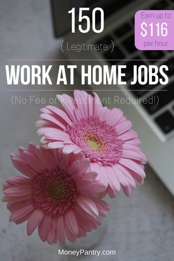 Wanna make money working from home? These legit companies (including Apple, Amazon, Google & Uber) are hiring people to work from home. Here's where you can apply today...