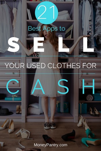 Closet full of unused clothes? Sell some of 'em with these apps for fast cash....