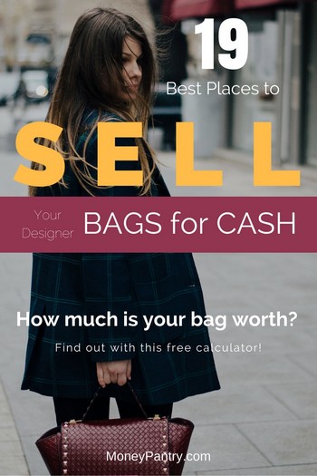 Use this free calculator to see how much your handbag is worth it, then sell it on these 19 sites (includes local places!)