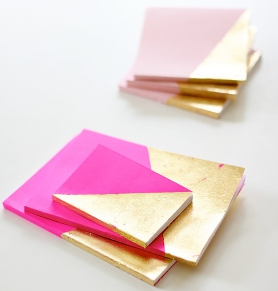 Mini Gold Leaf Notebooks