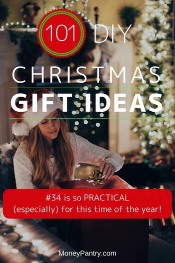 Big list of DIY Christmas gifts you can make today (without spending a lot of money & in some cases totally free!)