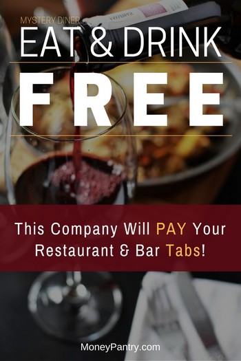 Wanna get paid to be a secret dinner? Get free food and drinks at restaurants and bars all over town and even free hotel stays by becoming a freelance agent for this company...