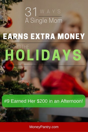 This is how a single mom makes a few extra thousand dollars during the holiday season (and how you can do the same, too!)...