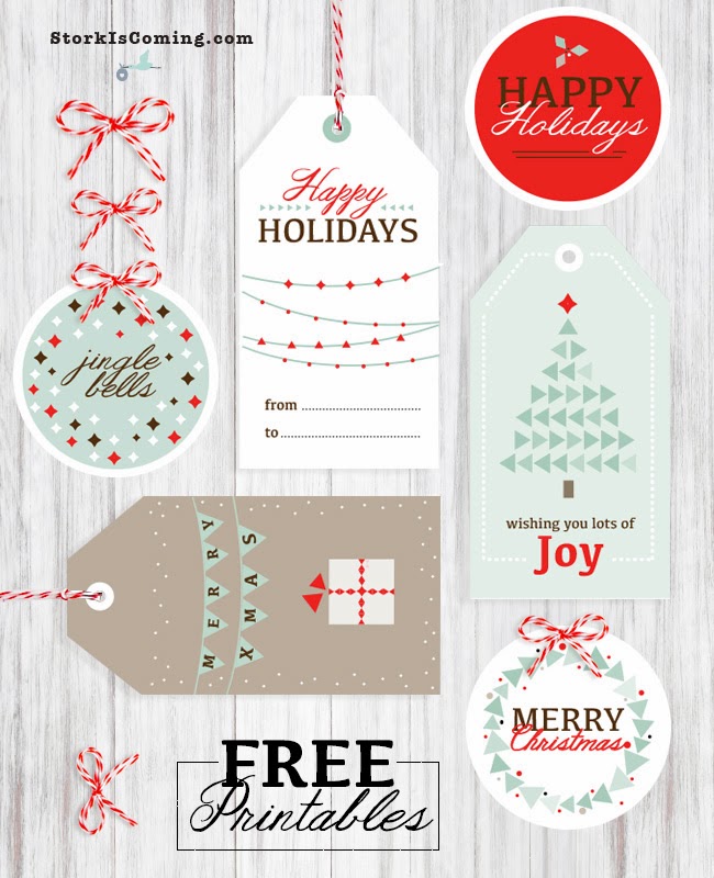 47 Free Printable Christmas Gift Tags (That You Can Edit and