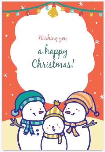47 Free Printable Christmas Card Templates (You Can Even Make Photo ...