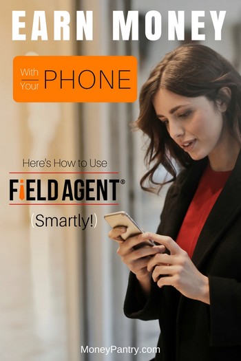 Here's how you can make (an extra $500 or so) with Field Agent app while you are out and about...
