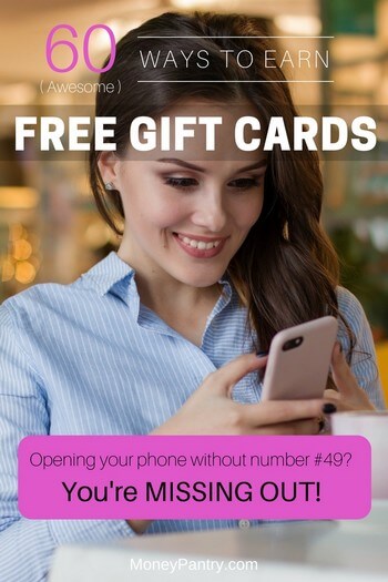 60 Sneaky Ways to Get Free Gift Cards Fast (Apple, Visa ...