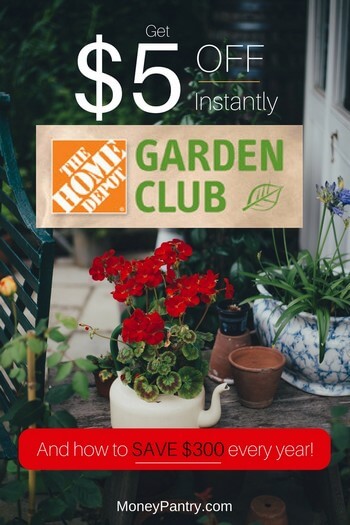 Want Home Depot coupons and discounts? Join the Garden Club and get a lot of things for free. Here's how...