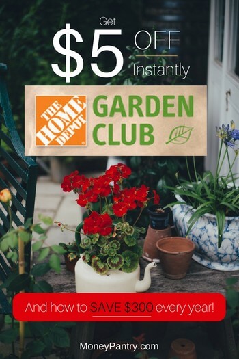 Why You Should Join The Home Depot Garden Club 5 Instant Coupon