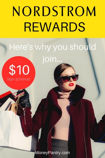 Nordstrom Rewards: Earn 1 Point for Every Dollar You Spend ($10 Credit ...