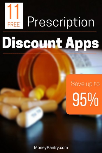 11 Free Prescription Discount Apps Save Up To 95 On Prescriptions Costs Moneypantry