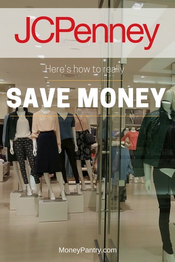 Use these tips to save a ton next time you shop at JC Penny...