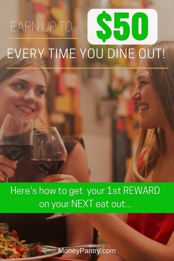 If you ever dine out (even just once or twice a month) you need to install this free app. Earn rewards every time you eat out at a restaurant...