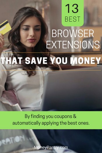 Install these free browser extensions and save money every time you buy something online (no need to search for coupons anymore!)...