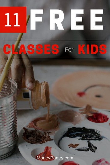 Here are the best free classes and activities in 7 categories for kids of all ages...