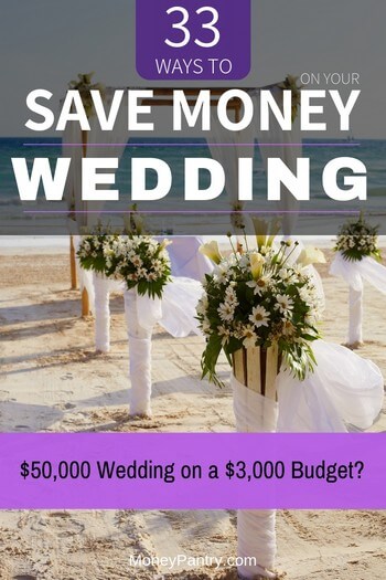 Here's how you can throw a wedding party on a budget and still have an amazing ceremony and party...