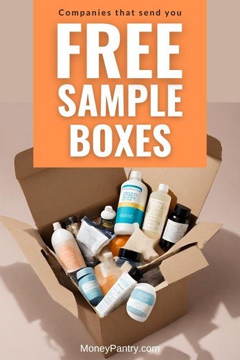 These are the best places to get free sample boxes (as a free subscription) with free shipping to you...