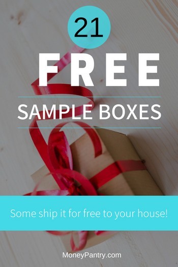 Free sample subscription boxes