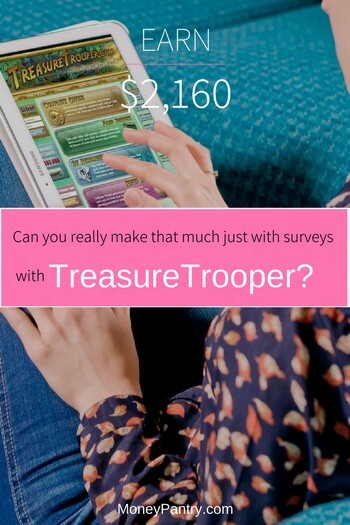 Are you getting some of the more than $7000000 that TreasureTrooper is paying its members for doing surveys & offers? Here's how to get started...
