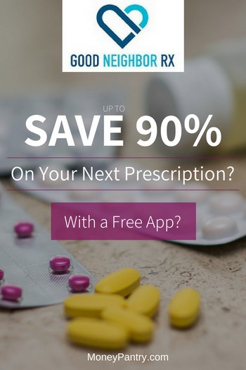 Here's how you can use Good Neighbor Rx to get prescription discount with their pharmacy coupons (which will save you up to 90%!)... 