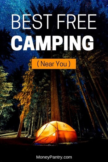 Heres' how you can find the best free campgrounds near you for free...