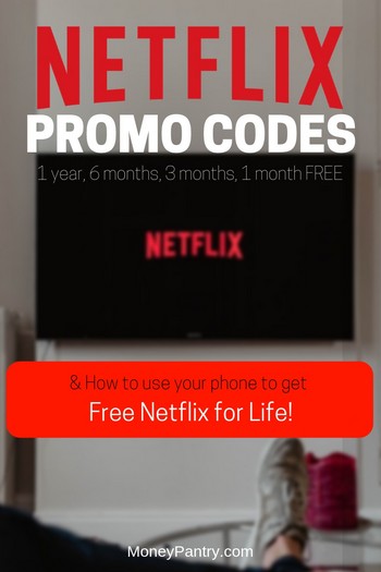Use these working promo codes to get free Netflix for up to a year (or for life using your phone!)...