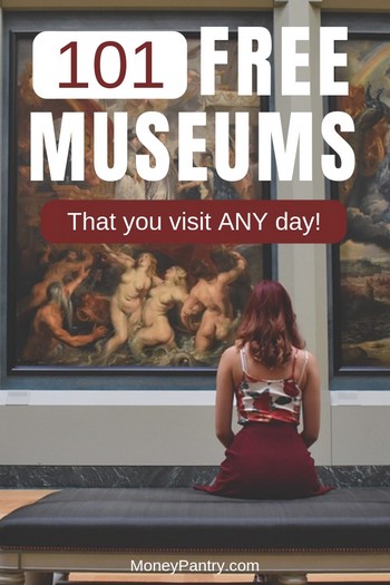 Check out this list of local museums that have no admission fee (you get in totally free!)...
