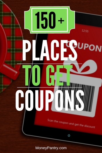 Where can you get coupons from? These are the best places to get - manufacturer, grocery, internet printable, Amazon, Walmart, etc - coupons to save money....