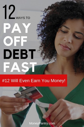 Use these tips to pay off your debt quickly and easily (and even earn some money doing it!)...