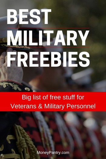 Here are the best free stuff companies give to veterans and military personnel to honor their services...