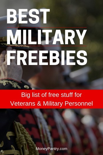 BIG List of Free Stuff for Veterans (Veterans Day Free Meals