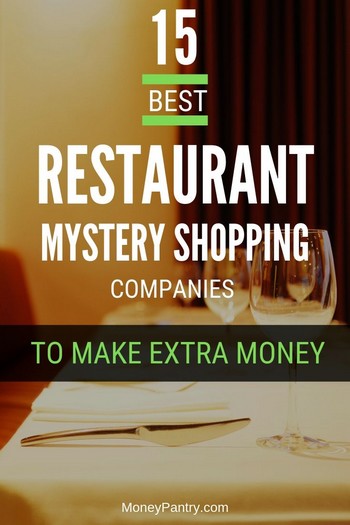 Here are the best restaurant mystery shopping companies that offers paid secret shopping jobs near you...