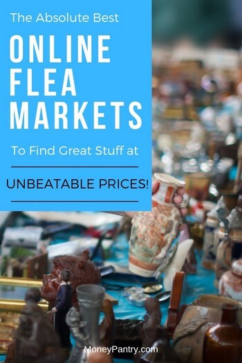 Here are the top virtual flea markets where you can buy & sell new, used and vintage items online for great prices...