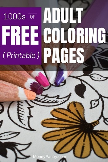 free printable coloring pages for adults 1000s of unique advanced pages moneypantry