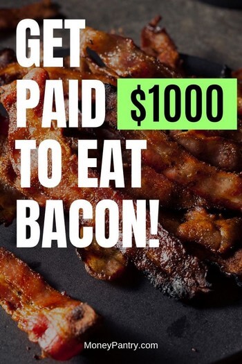 This company will pay you $1000 to taste and eat bacon for a day! Here's how to apply...