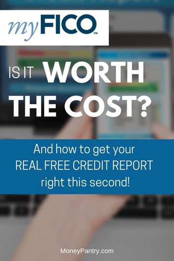 Is myFICO worth the price? Read this review to see how you can get your credit report for free today...