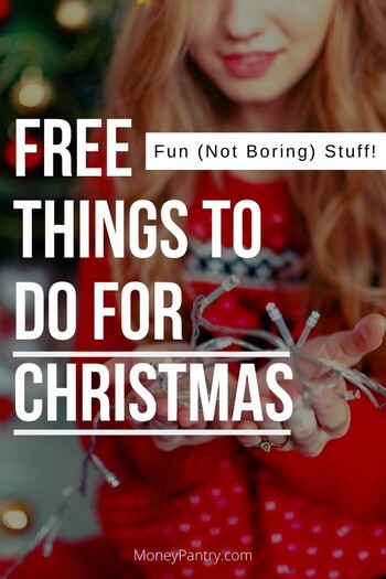 Here are free stuff you can do during Christmas holiday season...