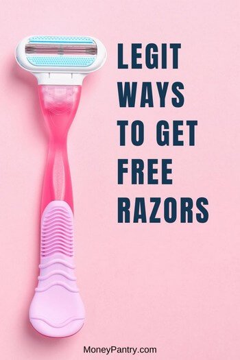 How to Get Free Razors – Real Ways to Score Free Shaving Kits Razor with text overlay showing how to get free razors online