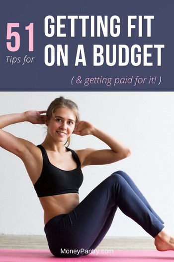 Use these tips to get & stay fit and healthy without spending a lot of money...