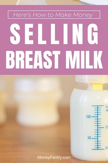 Here are the milk banks that you can sell your breast milk for extra cash...