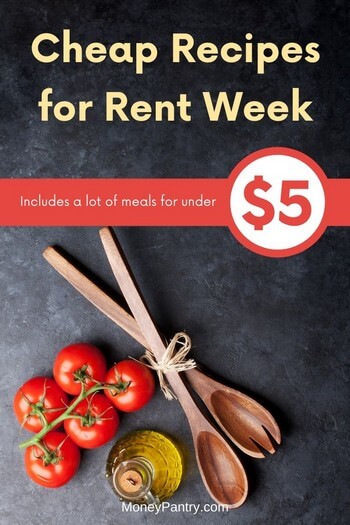 These recipes allow you to cook healthy and delicious food during rent week or anytime you're on a tight budget...