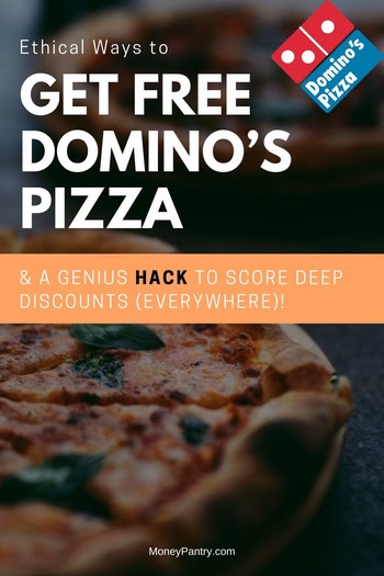 Here are legit ways you can get totally free pizza from Domino’s...
