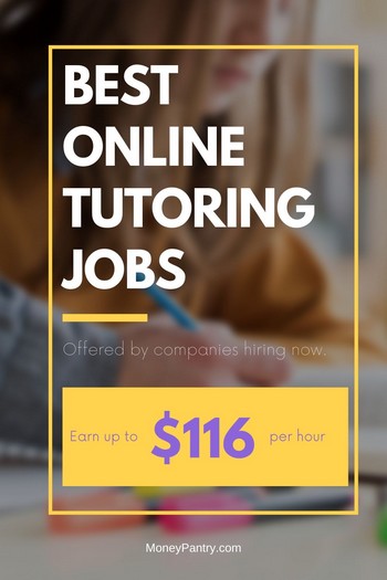 The highest paying online tutoring jobs that let you work from home and get paid...