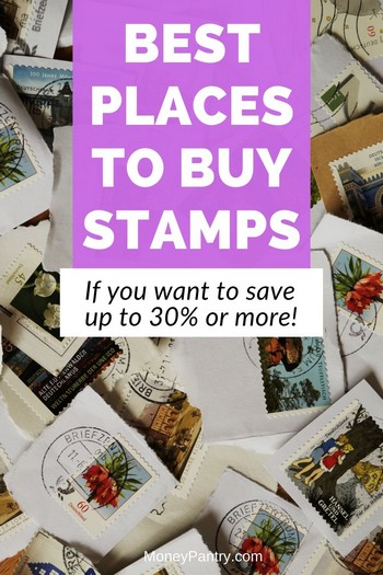 Top 4 Cheapest Places To Buy Stamps (& How to Get Free Stamps!) -  MoneyPantry