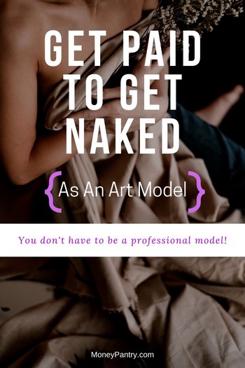 Here's how you can become an art model and get paid to pose nude (you don't have to get totally naked!)...