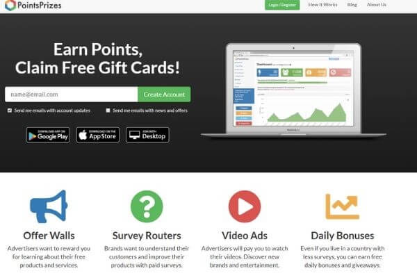 PointsPrizes Review: Legit Site to Earn Points for Gift Cards or a Scam?