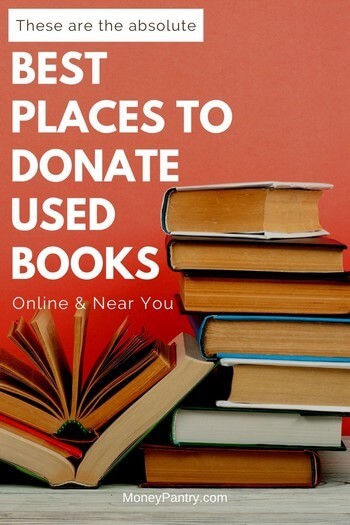 These are the top places where you can donate your old books online and in person...
