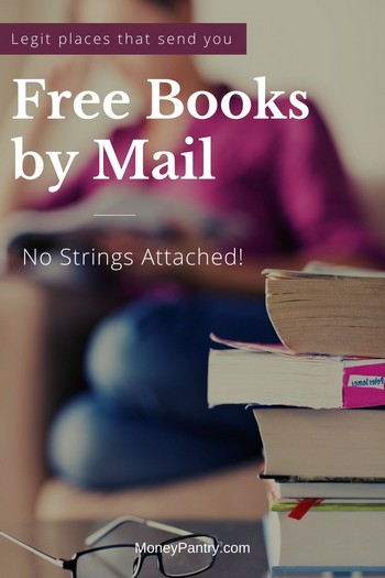 These places will send you totally free books in the mail with no strings attached (and no surveys!)... 