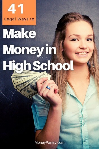 Easy ways students can make money while in high school...