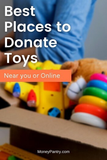 Wondering where you can donate your kid's used toys? Here are the best toy donation options near you and online...
